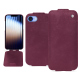 Housse cuir Apple iPhone 16e - Prune vintage ( Pantone #612434 ) 