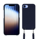 Carcasa Apple iPhone 16e con bandolera - Cobalt ( Pantone #2b253f ) 