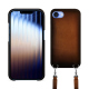 Apple iPhone 16e用ショルダーストラップ付きシェル - Marron Patine