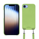 Capa Apple iPhone 16e com alça para o ombro - Vert olive PU ( Pantone #a7c58e )