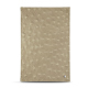 Porta-documentos de hotel A4 - Autruche desert ( Pantone #A39382 ) 