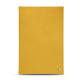 Portadocumenti A4 per hotel - Jaune soulèu ( Pantone #F3B934 )