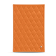 Portadocumentos de hotel A4 - Orange - Couture ( Nappa - Pantone #ff9351 ) 