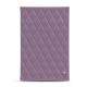 Hoteldokumentenhalter A4 - Lilas - Couture ( Nappa - Pantone #b9a3e3 ) 