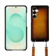 Carcasa Samsung Galaxy S25+ con bandolera - Fauve Patine
