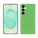 Capa em pele Samsung Galaxy S25+ - Vert olive ( Nappa - Pantone #a7c58e ) 