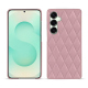 가죽 커버 Samsung Galaxy S25+ - Rose - Couture ( Nappa - Pantone #efbae1 ) 