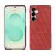 Funda de piel Samsung Galaxy S25+ - Cerise vintage - Couture ( Pantone #a6302e ) 