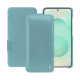 Funda de piel Samsung Galaxy S25+ - Bleu ciel ( Nappa - Pantone #abcae9 ) 