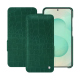 Funda de piel Samsung Galaxy S25+ - Crocodile pino ( Pantone #173F35 ) 