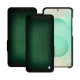 Custodia in pelle Samsung Galaxy S25+ - Vert Patine