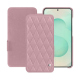 Funda de piel Samsung Galaxy S25+ - Rose - Couture ( Nappa - Pantone #efbae1 ) 