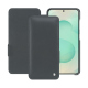 Samsung Galaxy S25+ leather case - Gris Veggie ( Pantone #5e514d ) 