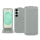 Capa em pele Samsung Galaxy S25+ - Gris ( Nappa - Pantone #c1c6c8 ) 