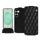 レザーケース Samsung Galaxy S25+ - Onyx - Couture ( Noir / Black ) 