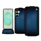 Capa em pele Samsung Galaxy S25+ - Bleu Patine
