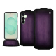 Capa em pele Samsung Galaxy S25+ - Violet Patine