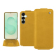 Funda de piel Samsung Galaxy S25+ - Jaune soulèu ( Pantone #F3B934 )
