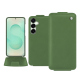 レザーケース Samsung Galaxy S25+ - Vert Veggie ( Pantone #68724d ) 