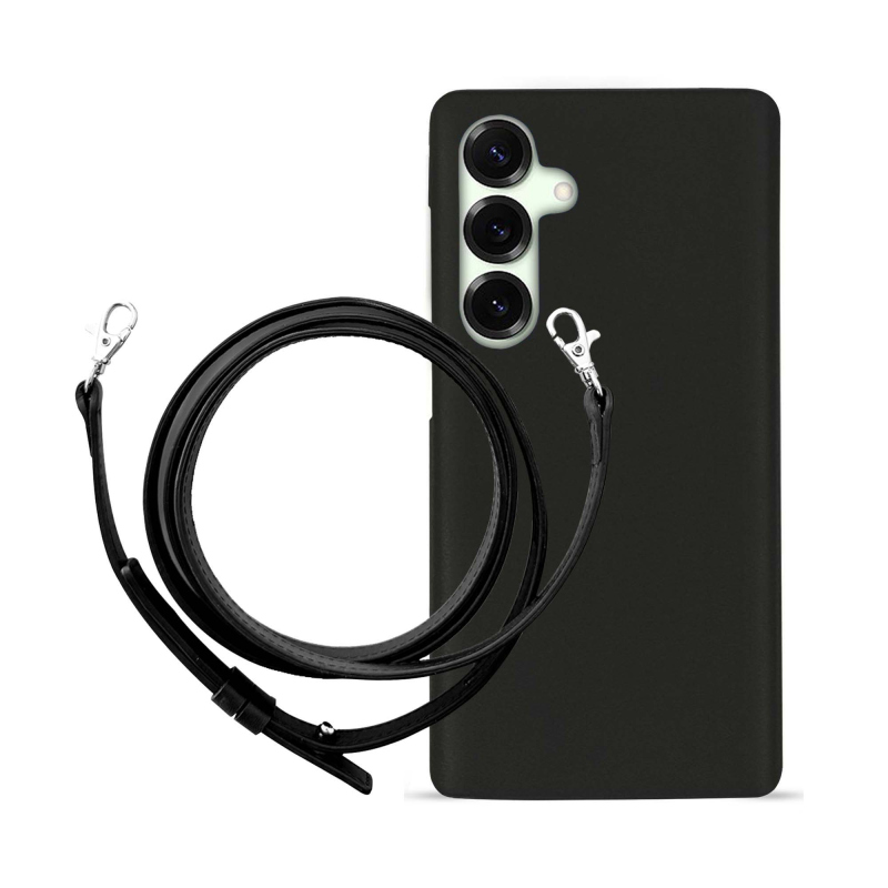 Guscio Samsung Galaxy S25+ con tracolla