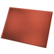 Leather desk pad - Large 60 x 40 cm - Orange Veggie ( Pantone #cb6015 ) 