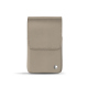Astuccio pelle per pacchetto di sigarette - Beige Veggie ( Pantone #dab9a1 ) 