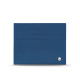Leather card holder - Anti-RFID / NFC - Bleu Veggie ( Pantone #3f5864 ) 