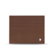 Porte-cartes en cuir - Anti-RFID / NFC - Marron Veggie ( Pantone #95614d ) 