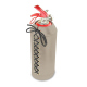Leather cover for a 1 kilo fire extinguisher - Beige Veggie ( Pantone #dab9a1 ) 