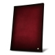 Porte menu A4 - Double - Rouge Patine