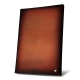 Menu holder A4 - Double page - Orange Patine