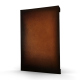 Menu holder A4 - Single page - Marron Patine