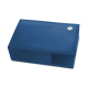 Business card holder - Bleu Veggie ( Pantone #3f5864 ) 