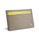 Credit Card holder X2 - Anti-RFID / NFC - Beige Veggie ( Pantone #dab9a1 ) 