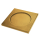 杯垫 - 方形 - X6 - Or Maïa ( Pantone 871C ) 