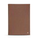 Porte menu room service A5 - Marron Veggie ( Pantone #95614d ) 