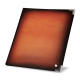 Restaurant menu cover with screwpost binding - Orange Patine