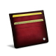 Porta carte X4 - Anti-RFID / NFC - Rouge Patine