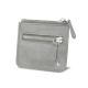 Portamonete zippato - Platinium ( Pantone 877C ) 