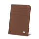 Étui carte d’identité française - Anti-RFID / NFC - Marron Veggie ( Pantone #95614d ) 