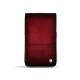 Leather case for slim cigarette pack | 100 S - Rouge Patine