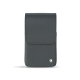 Leather case for slim cigarette pack | 100 S - Gris Veggie ( Pantone #5e514d ) 