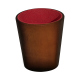 Dice cup - Marron Patine