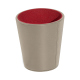 Dice cup - Beige Veggie ( Pantone #dab9a1 ) 