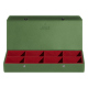 Jewellery box - Vert Veggie ( Pantone #68724d ) 