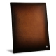 Restaurant menu cover - Marron Patine