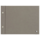 Tischkarte mit Schrauben - A5 quer - Beige Veggie ( Pantone #dab9a1 ) 