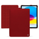 Housse cuir Apple iPad - Rouge ( Nappa - Pantone #d50032 ) 