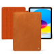 硬质真皮保护套 Apple iPad - Mandarine vintage ( Pantone #d47231 ) 