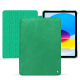 Funda de piel Apple iPad - Menthe vintage ( Pantone #37b375 ) 